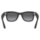 Умные очки Ray-Ban Wayfarer (RW4008), Matte Black/Polarized Graphite Gradient, матовый черный/поляризованные графитовые градиентные — купить в Москве