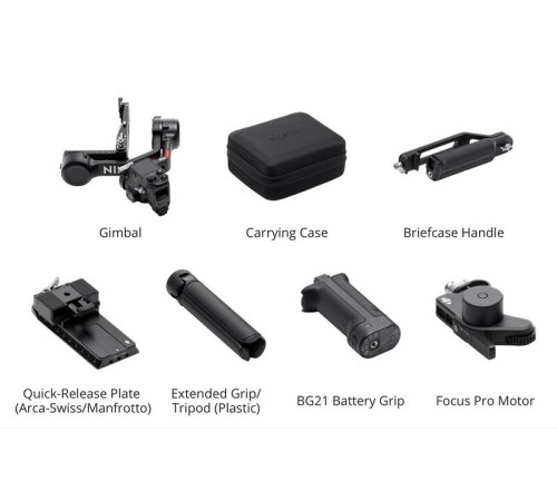 Электрический стабилизатор DJI RS 4 Combo, черный — купить в Москве