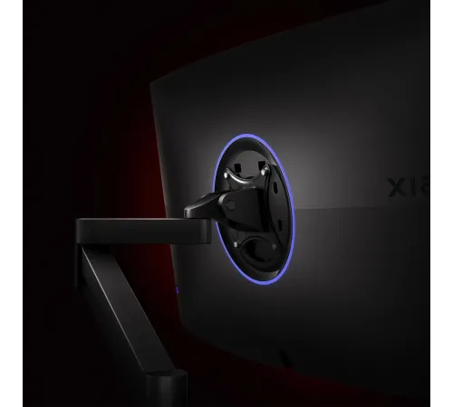 Монитор Xiaomi Curved Gaming Monitor 34 G34WQ, 3440x1440, VA, 180Гц, 2хHDMI, 2хDP, изогнутый, черный — купить в Москве