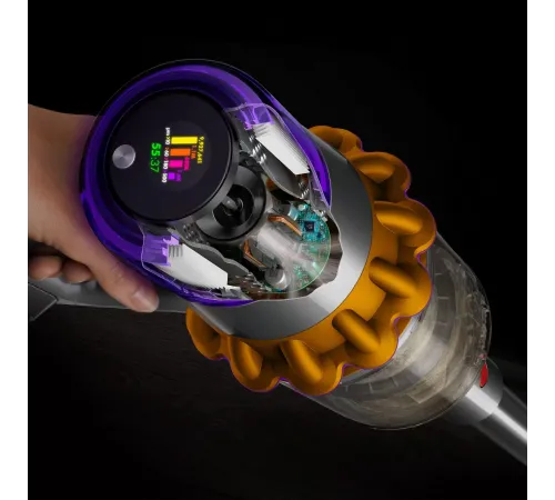 Пылесос Dyson V15 Detect Absolute SV47, Yellow/Nickel, Желтый/Никель — купить в Москве