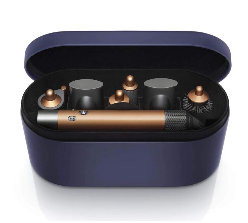 Стайлер Dyson Airwrap HS05 Complete Long, Dark Blue / Copper, Темно-синий/Медь с кейсом — купить в Москве