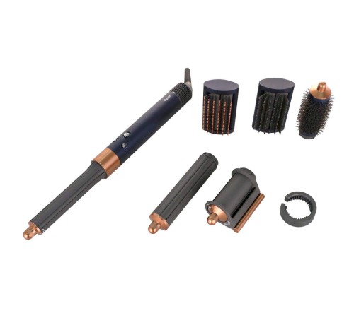 Стайлер Dyson Airwrap HS05 Complete Long, Dark Blue / Copper, Темно-синий/Медь с кейсом — купить в Москве