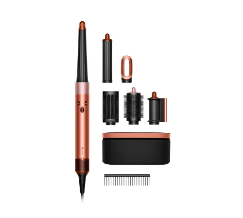 Стайлер Dyson Airwrap HS08 Long i.d., Amber Silk, Янтарный шелк с кейсом — купить в Москве