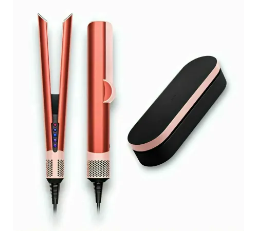 Выпрямитель для волос Dyson Airstrait HT01, Strawberry Bronze, Клубничная бронза с кейсом — купить в Москве