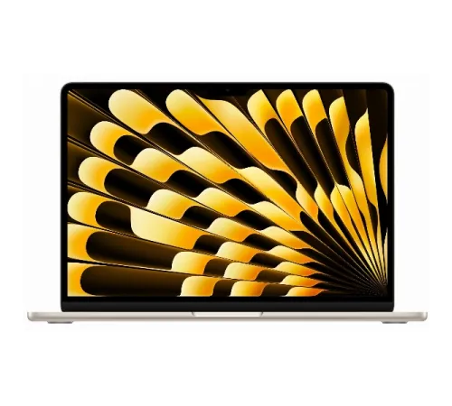 Ноутбук Apple MacBook Air 13 M3, 2024, Retina, Apple M3 8 core 4ГГц, 8-ядерный, 16 ГБ 256ГБ SSD, macOS, сияющая звезда — купить в Москве