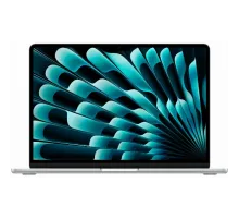 Ноутбук Apple MacBook Air 13 2024 2560x1664, Apple M3, RAM 24 ГБ, SSD 512 ГБ, 8-Core CPU 10-Core GPU, macOS, MC8N4, серебристый