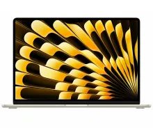 Ноутбук Apple MacBook Air 15 M3, MC9F4, 16GB, 256GB, 8-CPU, 10-GPU, Starlight (Сияющая Звезда)