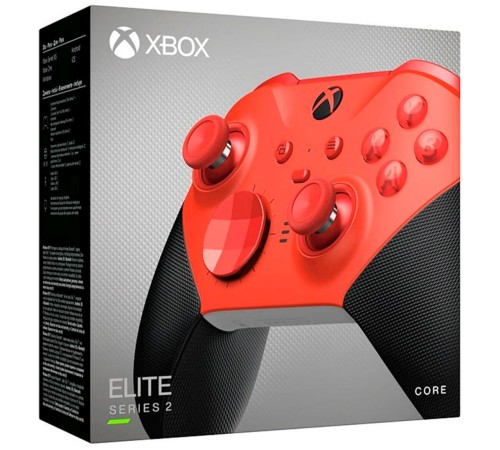 Геймпад Microsoft Xbox Elite Wireless Controller Series 2 Core, красный — купить в Москве