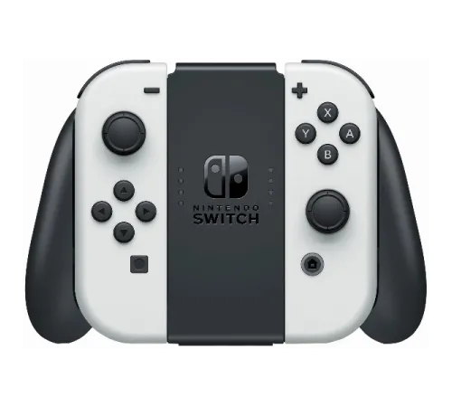 Игровая приставка Nintendo Switch (OLED model), 64 Gb, белый — купить в Москве