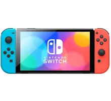 Игровая приставка Nintendo Switch (OLED model), 64 Gb, Neon