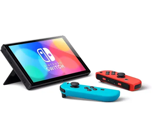 Игровая приставка Nintendo Switch (OLED model), 64 Gb, Neon — купить в Москве