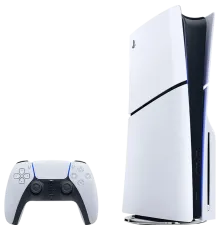 Игровая приставка Sony PlayStation 5 Slim (с приводом), белый