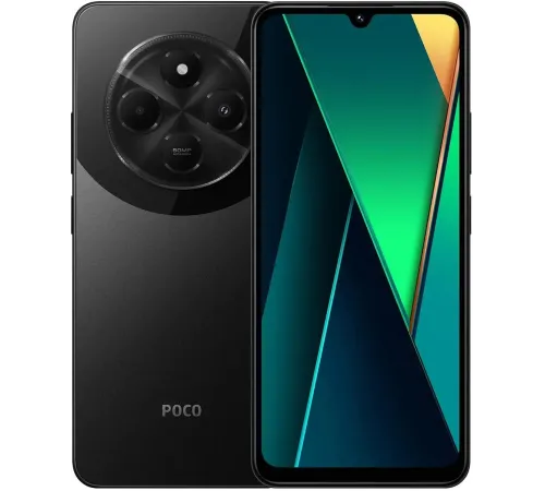 Смартфон Xiaomi Poco C75 6/128 GB, черный — купить в Москве