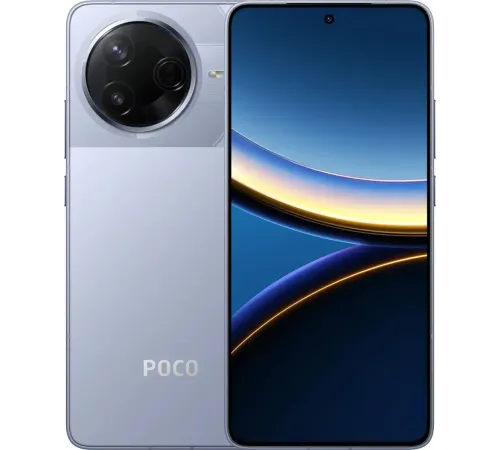 Смартфон Xiaomi Poco F7 Pro, 12/256 Гб, синий — купить в Москве