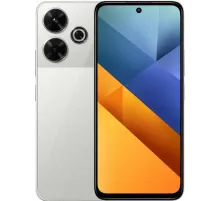 Смартфон Xiaomi Poco M6 4G, 8/256 Гб, серебристый