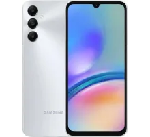 Смартфон Samsung Galaxy A05s, 6/128 ГБ, Dual SIM (nano SIM), Silver, серебристый