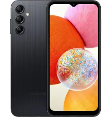 Смартфон Samsung Galaxy A14, 6/128 ГБ, Dual SIM (nano SIM), Black, чёрный