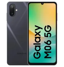 Смартфон Samsung Galaxy M06, 4/128 Гб, Blazing black, черный