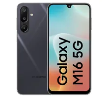 Смартфон Samsung Galaxy M16, 6/128 ГБ, Dual SIM (nano SIM+eSIM), Black, черный