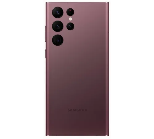 Смартфон Samsung Galaxy S22 Ultra, 12/256 GB, Dual: nano SIM + eSIM, бордовый — купить в Москве