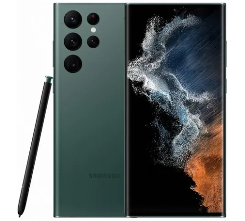 Смартфон Samsung Galaxy S22 Ultra, 12/256 GB, Dual: nano SIM + eSIM, зеленый — купить в Москве