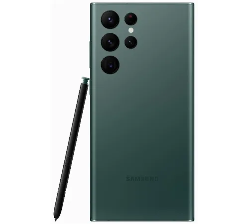 Смартфон Samsung Galaxy S22 Ultra, 12/256 GB, Dual: nano SIM + eSIM, зеленый — купить в Москве