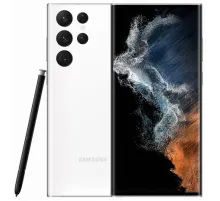 Смартфон Samsung Galaxy S22 Ultra, 8/128 GB, Dual: nano SIM + eSIM, белый