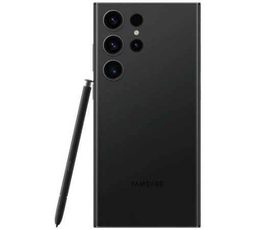 Смартфон Samsung Galaxy S23 Ultra 5G, 12/256 ГБ, Dual: nano SIM + eSIM, Phantom Black, чёрный — купить в Москве