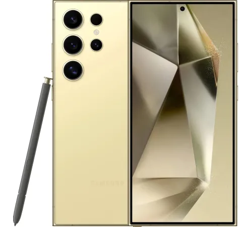 Смартфон Samsung Galaxy S24 Ultra, 12/256 GB, Dual nano SIM+eSIM, желтый — купить в Москве