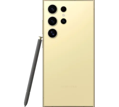 Смартфон Samsung Galaxy S24 Ultra, 12/256 GB, Dual nano SIM+eSIM, желтый — купить в Москве