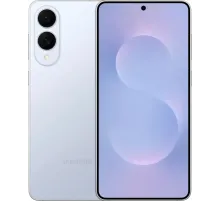 Смартфон Samsung Galaxy S25 Edge, 12/256 Гб, Dual: nano SIM + eSIM, Titanium Icyblue, голубой