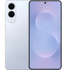 Смартфон Samsung Galaxy S25 Edge, 12/256 Гб, Dual: nano SIM + eSIM, Titanium Icyblue, голубой