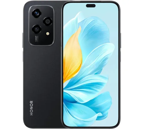 Смартфон Honor 200 Lite, 12/256 ГБ, Midnight Black, полночный чёрный