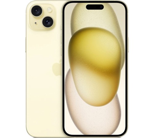 Смартфон Apple iPhone 15 Plus 256GB, (nano SIM+eSIM), Yellow — купить в Москве