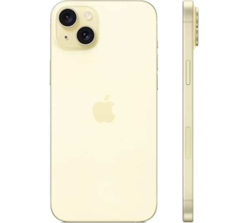 Смартфон Apple iPhone 15 Plus 256GB, (nano SIM+eSIM), Yellow — купить в Москве