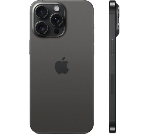 Смартфон Apple iPhone 15 Pro Max 512GB, (nano SIM+eSIM), Black Titanium — купить в Москве