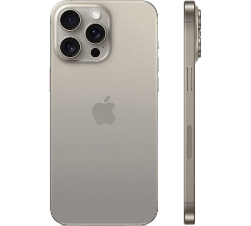 Смартфон Apple iPhone 15 Pro 1024GB, (nano SIM+eSIM), Natural Titanium — купить в Москве