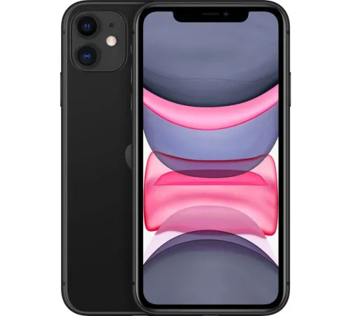 Смартфон Apple iPhone 11, 128 ГБ, Black, чёрный
