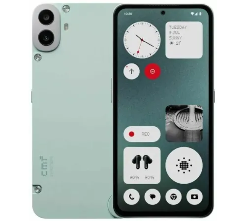 Смартфон NOTHING CMF Phone 1, 8/256 Gb, зеленый — купить в Москве