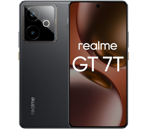 Смартфон Realme GT 7T, 12/256 ГБ, Black, чёрный — купить в Москве