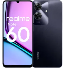 Смартфон REALME Note 60 4/128 Gb, полночный черный