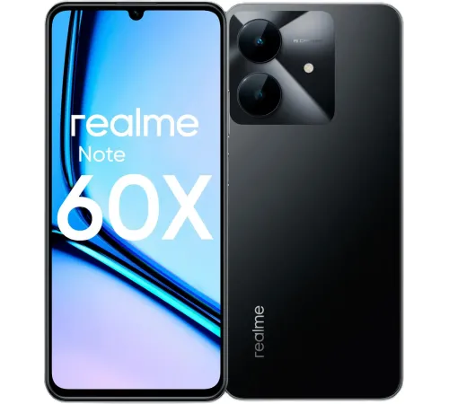 Смартфон REALME Note 60х 3/64 Gb, черный — купить в Москве