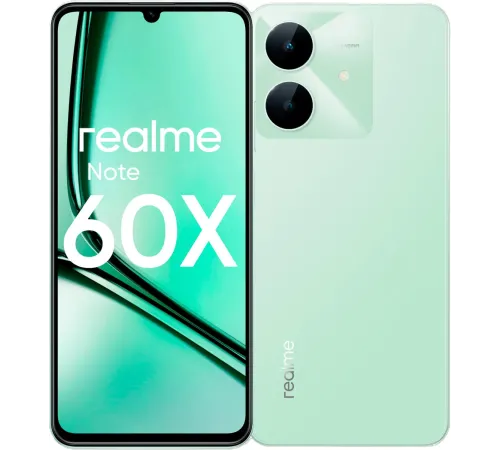 Смартфон REALME Note 60х 3/64 Gb, зеленый — купить в Москве
