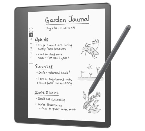 Планшет Amazon Kindle Scribe, 16 ГБ, Wi-Fi, Black, черный, со стилусом — купить в Москве