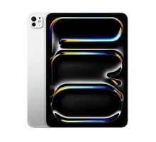 Планшет Apple iPad Pro 11 2024 M4, 256 ГБ, 5G, с нанотекстурным стеклом, серебристый