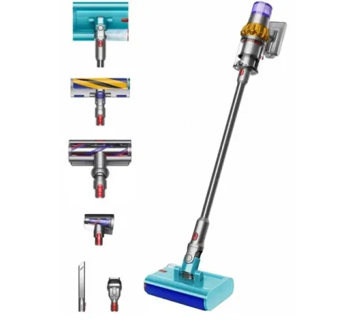 Пылесос Dyson V15S Detect Submarine SV47, Yellow/Nickel, Желтый/Никель — купить в Москве