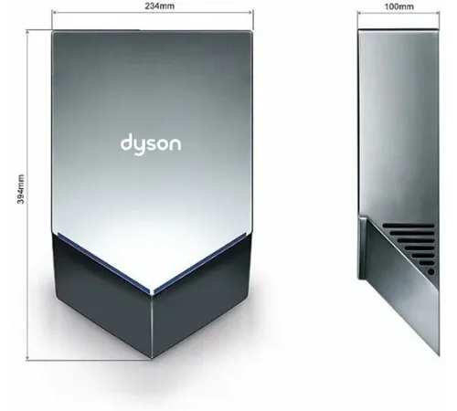 Сушилка для рук Dyson Airblade V HU02, Nickel, Никель — купить в Москве