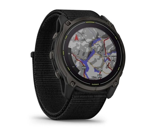 Умные часы Garmin Enduro 3 Sapphire Solar, Black, черный — купить в Москве