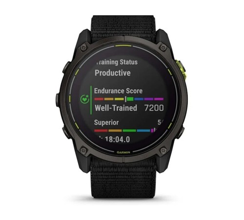 Умные часы Garmin Enduro 3 Sapphire Solar, Black, черный — купить в Москве