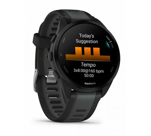 Умные часы Garmin Forerunner 165, черный — купить в Москве